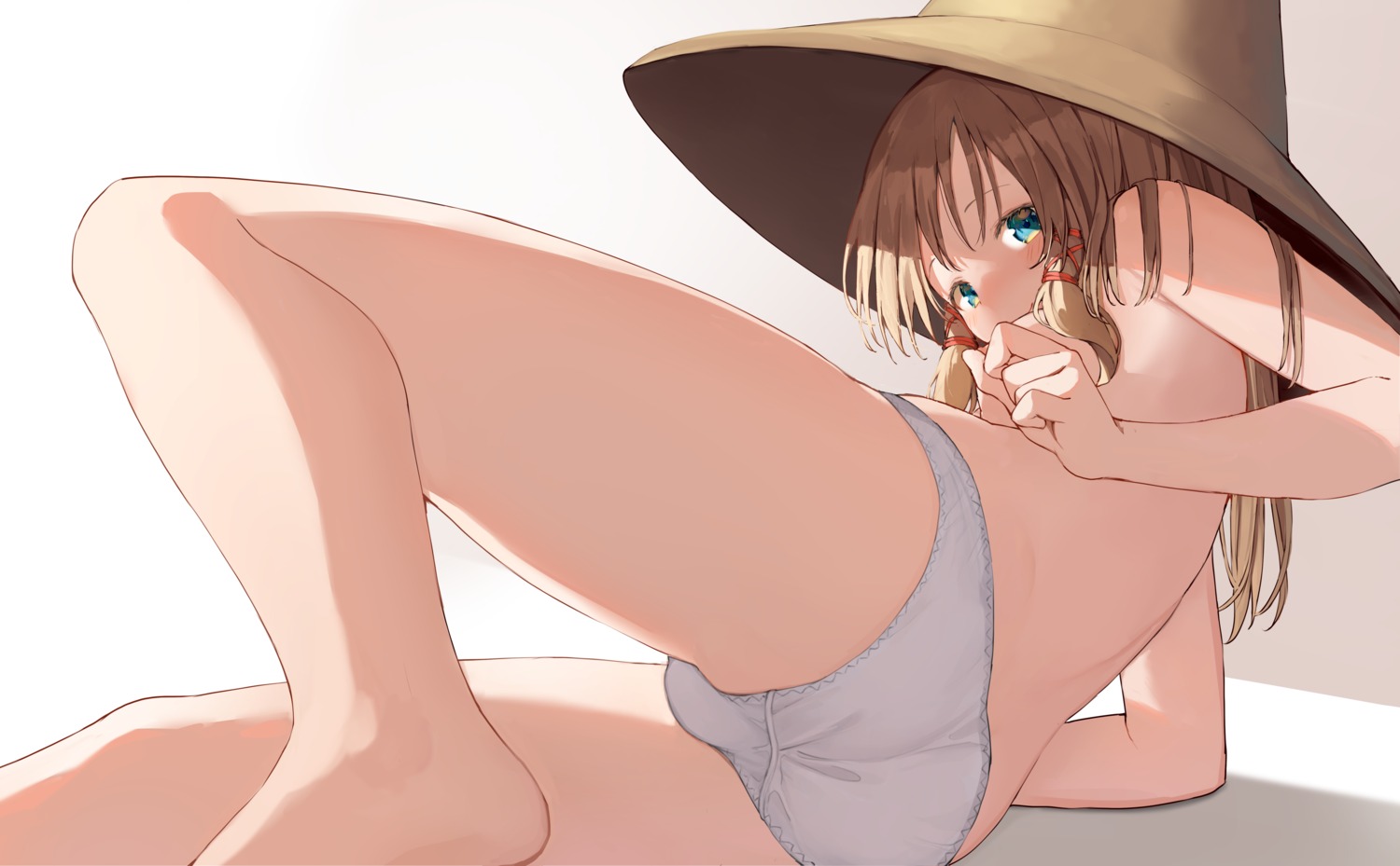 ass loli mamemochi moriya_suwako pantsu topless touhou