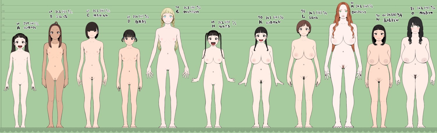 breasts character_design cuzukago loli naked nipples pubic_hair pussy tan_lines uncensored