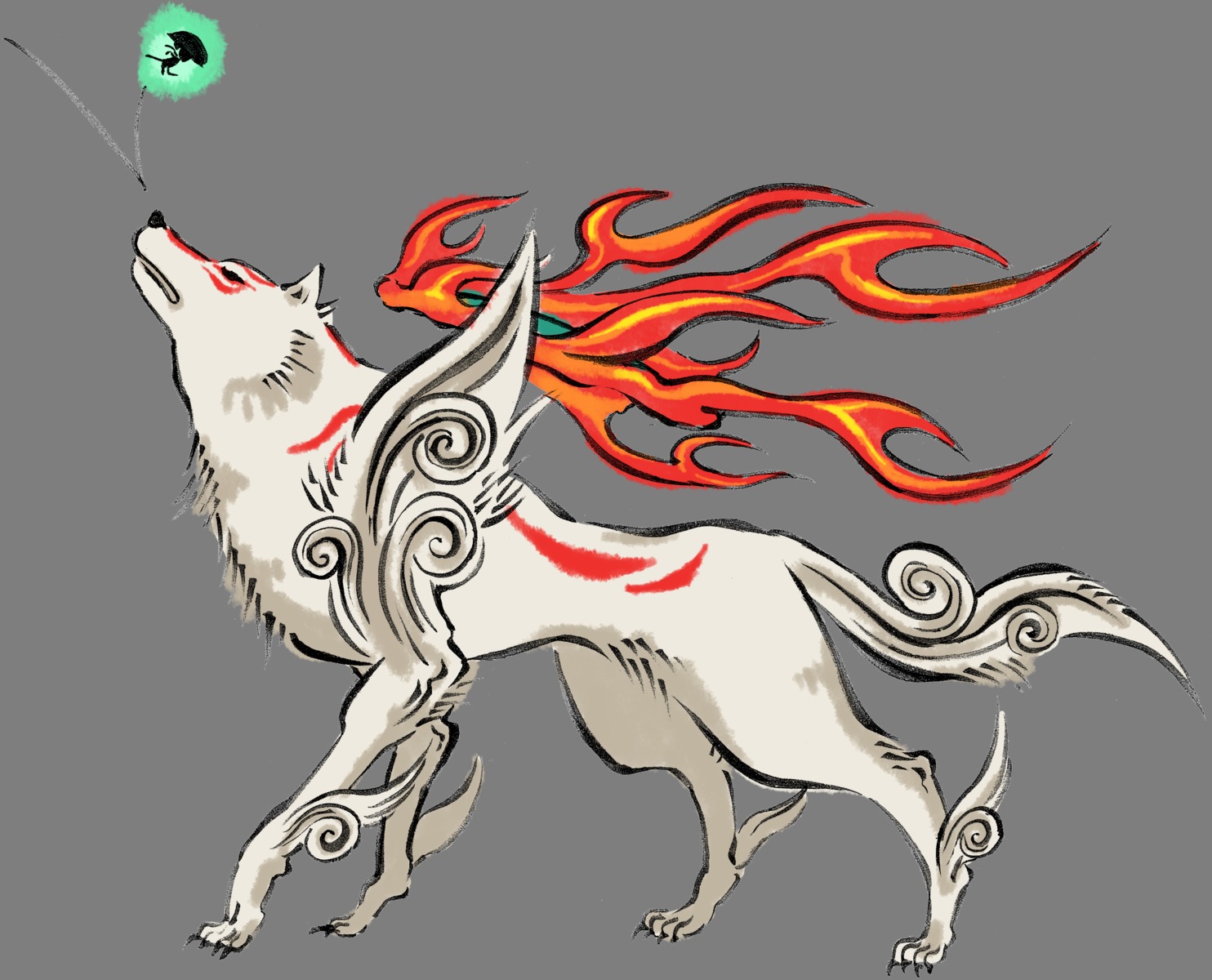 amaterasu issun ookami transparent_png