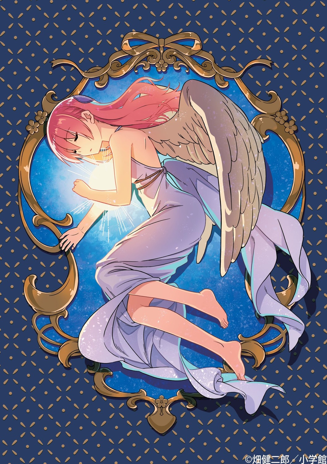 angel dress hata_kenjirou no_bra tonikaku_kawaii wings yuzaki_tsukasa