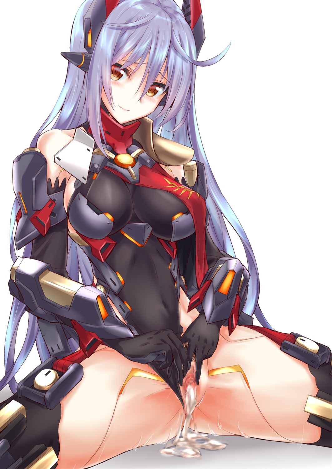 bodysuit censored cum hana_(xenoblade_2) hana_jd mecha_musume pussy silve xenoblade xenoblade_chronicles_2