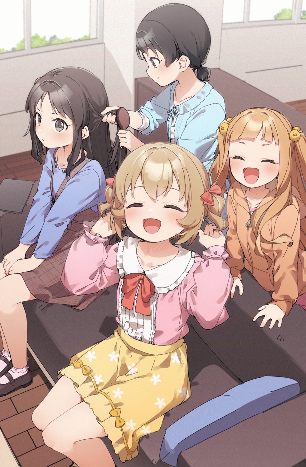 dress ichihara_nina koga_koharu kusaka_shi sasaki_chie tachibana_arisu the_idolm@ster the_idolm@ster_cinderella_girls the_idolm@ster_cinderella_girls_u149