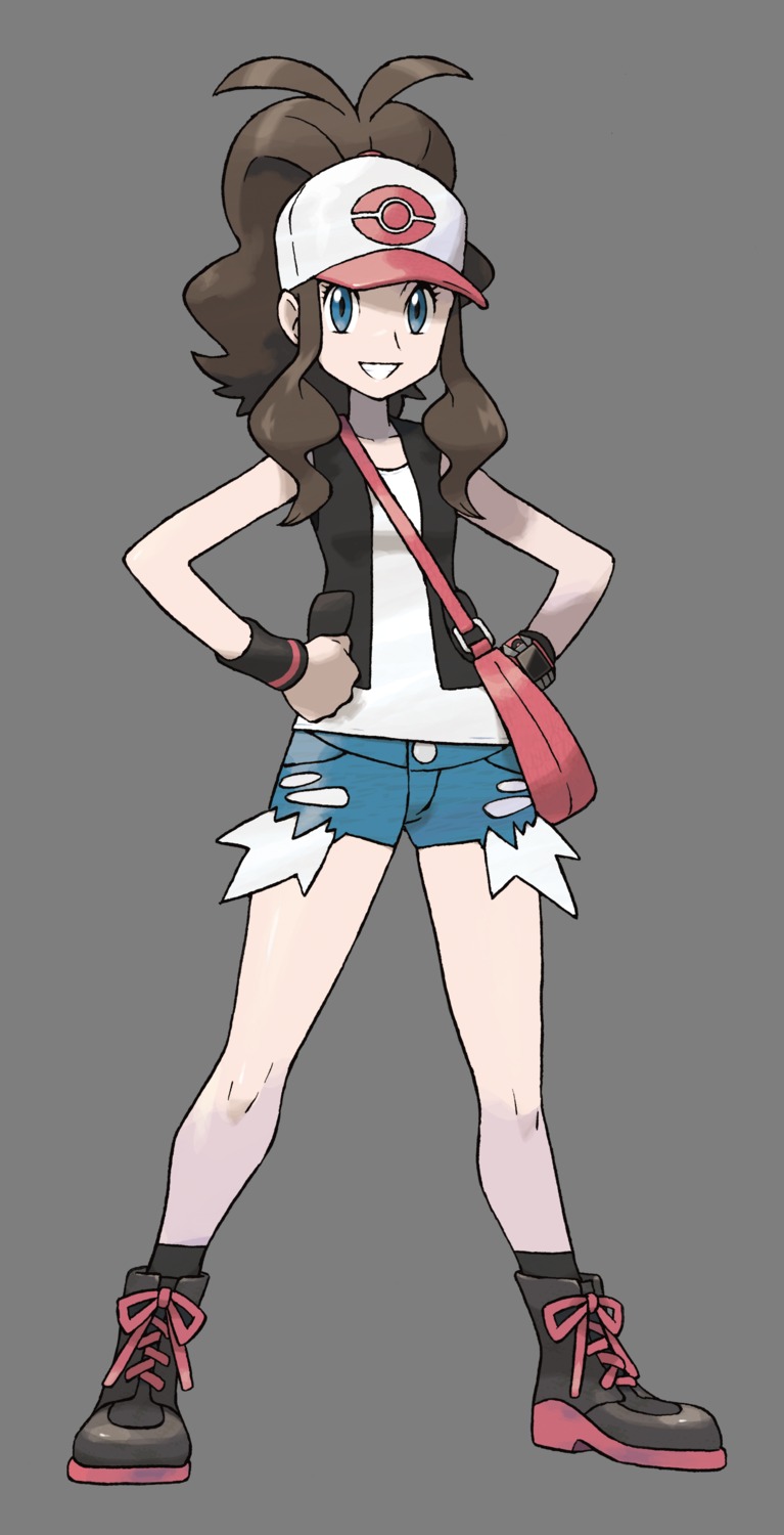 nintendo pokemon pokemon_bw sugimori_ken touko_(pokemon) transparent_png