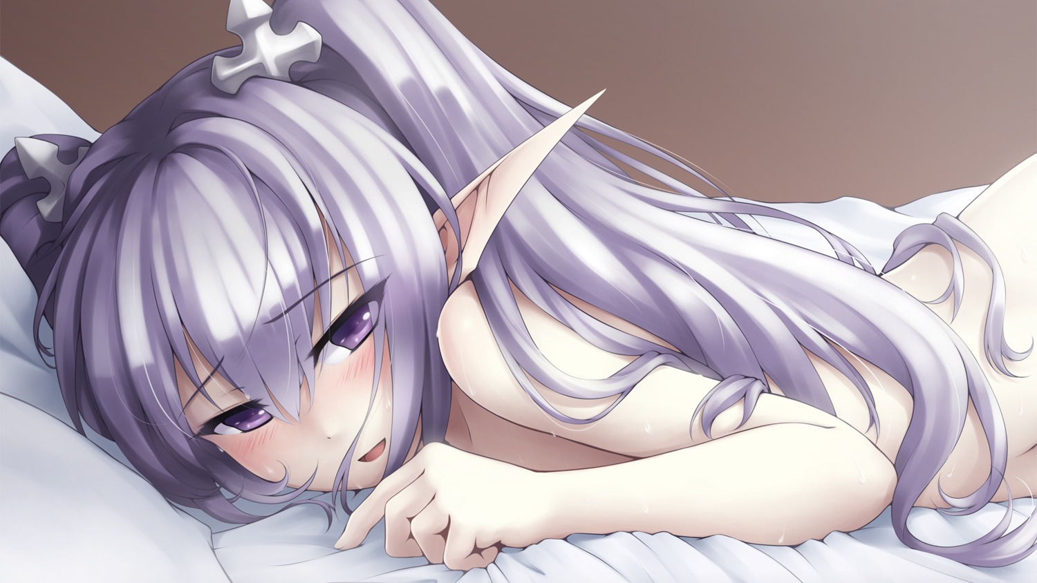 agarest_senki elf fyuria kerasu naked pointy_ears wallpaper