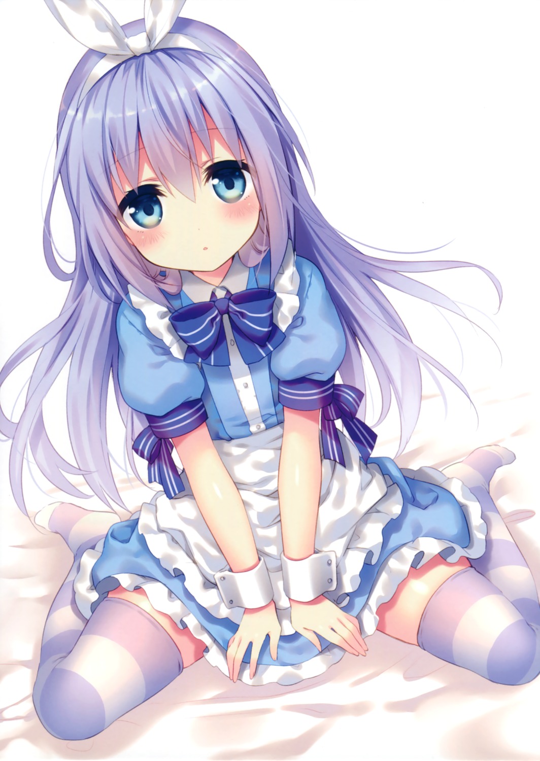 dress eterna gochuumon_wa_usagi_desu_ka? kafuu_chino riichu thighhighs