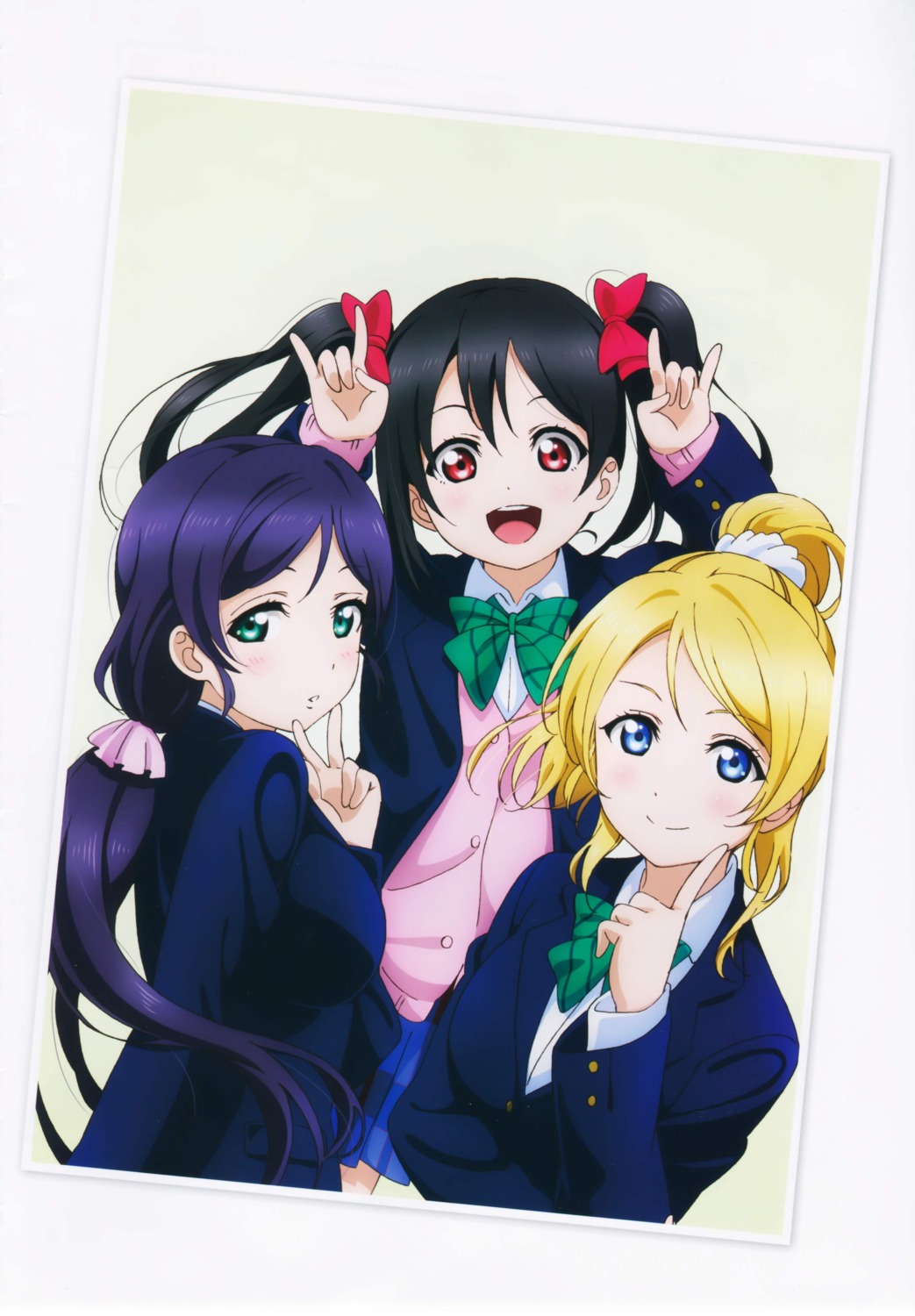 ayase_eli love_live! murota_yuuhei seifuku toujou_nozomi yazawa_nico