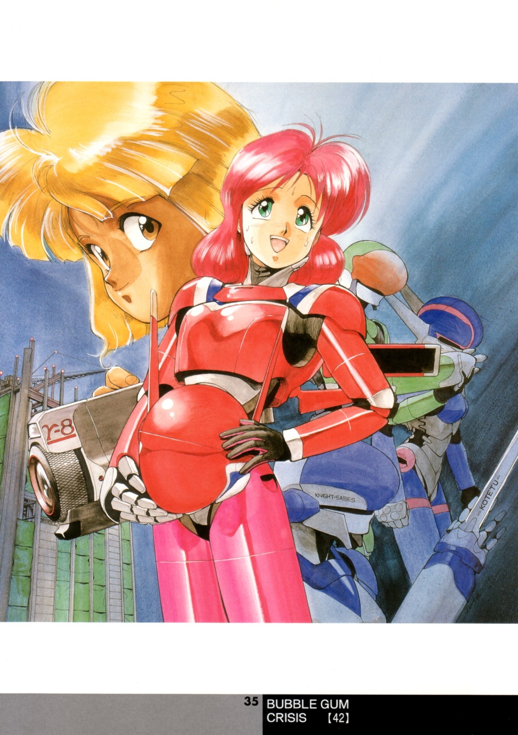 bubblegum_crisis nene_romanova sonoda_kenichi