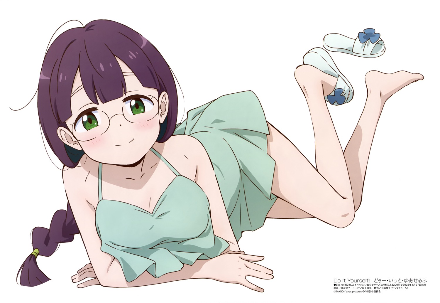 do_it_yourself!! fukunaga_tomoko hikage_takumi megane