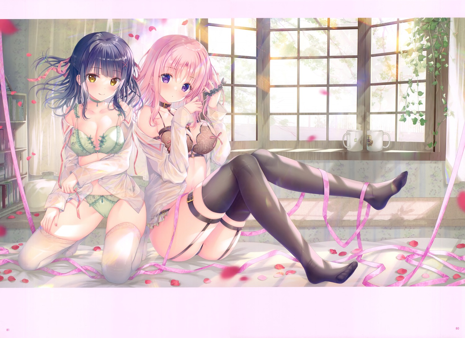 izumi_kaori_(twinbox) nanami_yuuno twinbox twinbox_school