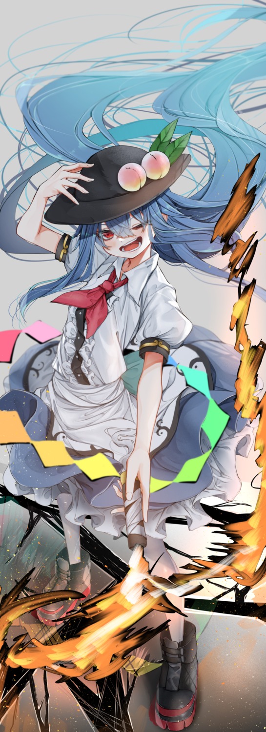 dress hinanawi_tenshi touhou tsune_(tune)