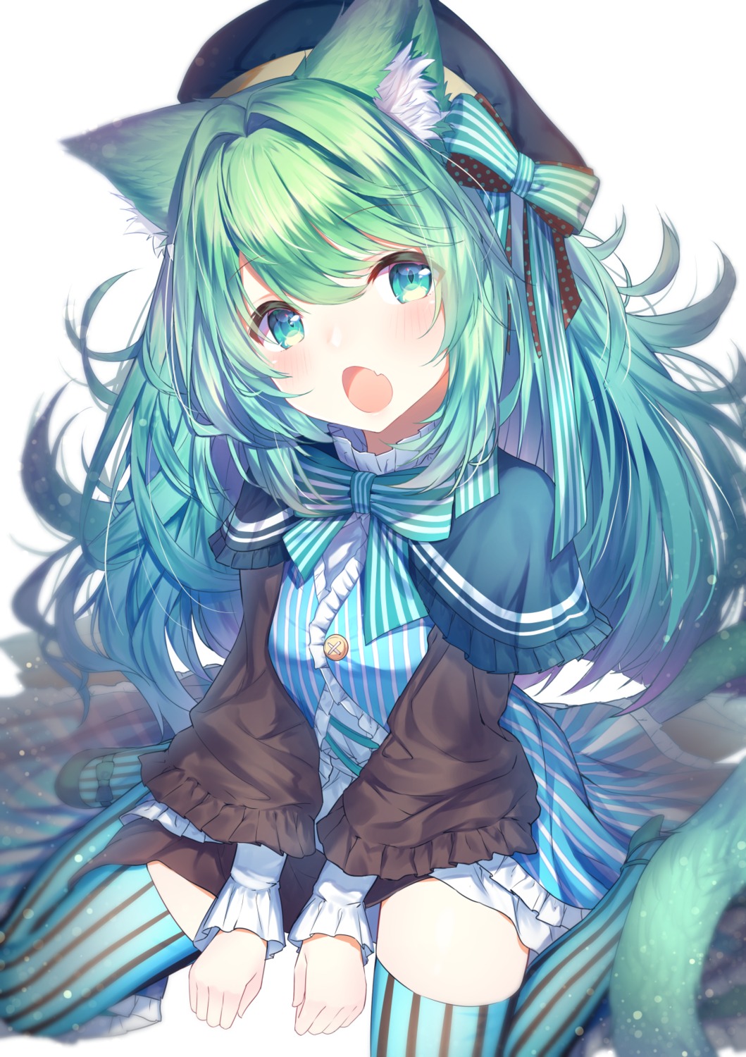 animal_ears tail thighhighs topia