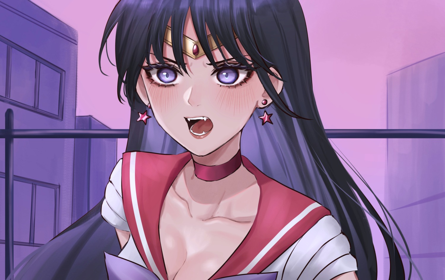 cleavage hino_rei kurisustinah sailor_moon seifuku