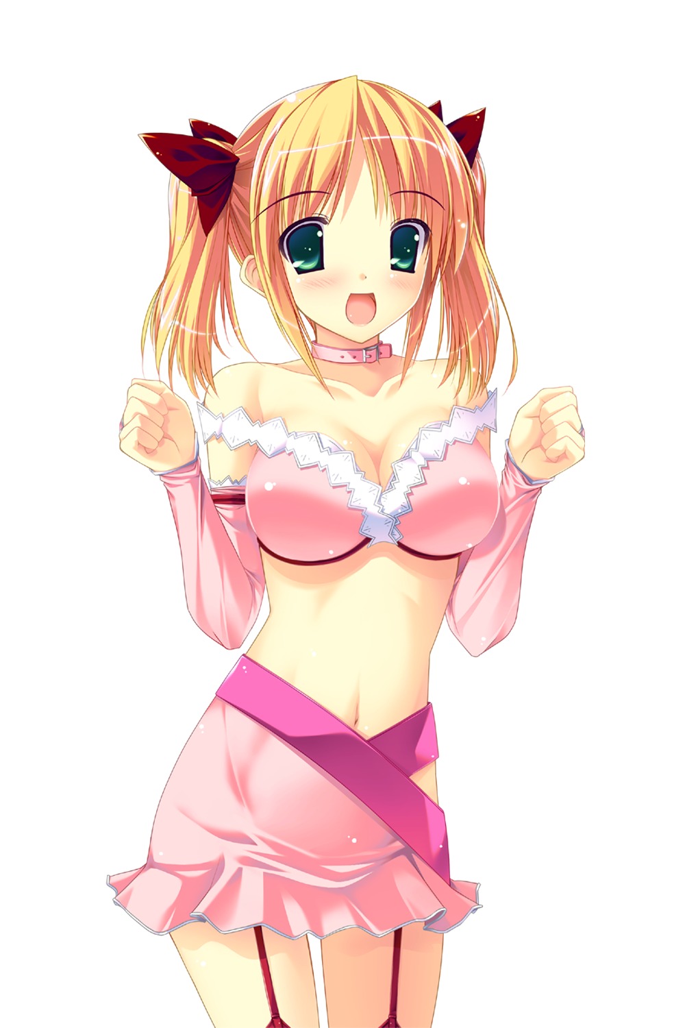 cleavage idol_revolution sakurai_momoka stockings thighhighs yuki_usagi