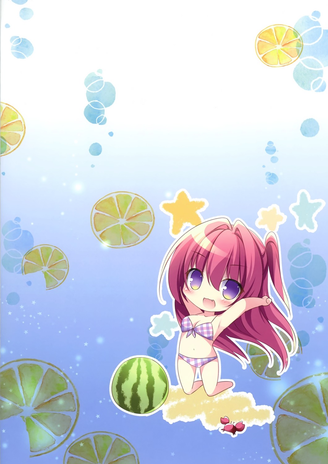 bikini chibi matsurija nanaroba_hana swimsuits