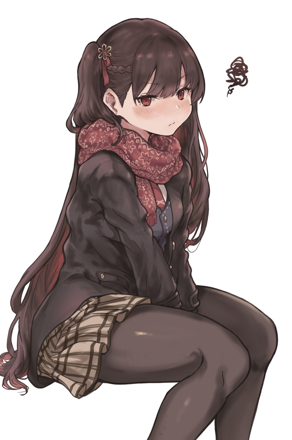 girls_frontline kintsuba pantyhose seifuku wa2000_(girls_frontline)