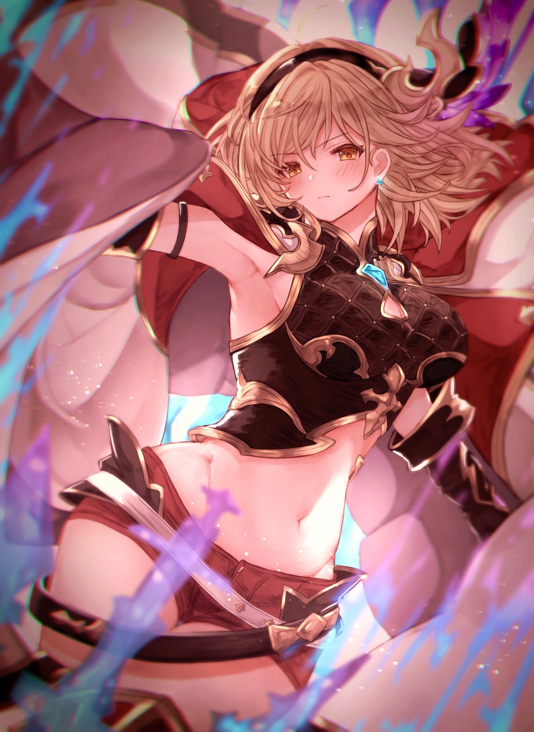 armor djeeta_(granblue_fantasy) granblue_fantasy rice_tea