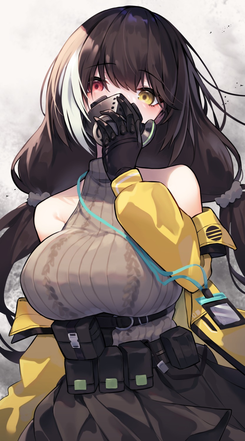 diieru girls_frontline heterochromia ro635_(girls_frontline) sweater