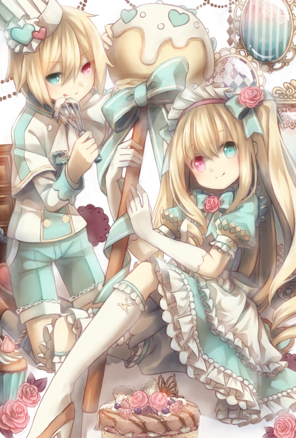 alicia_rose allen_rose dress heels heterochromia lolita_fashion yumeichigo_alice