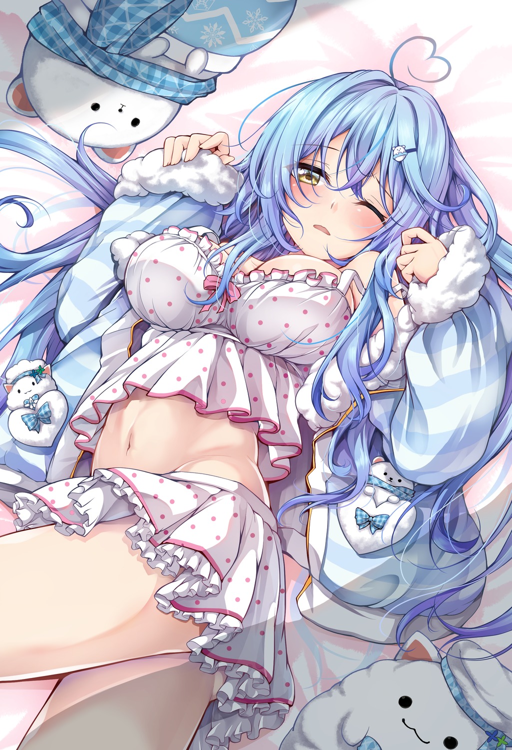 hololive lingerie mainekoruru yukihana_lamy