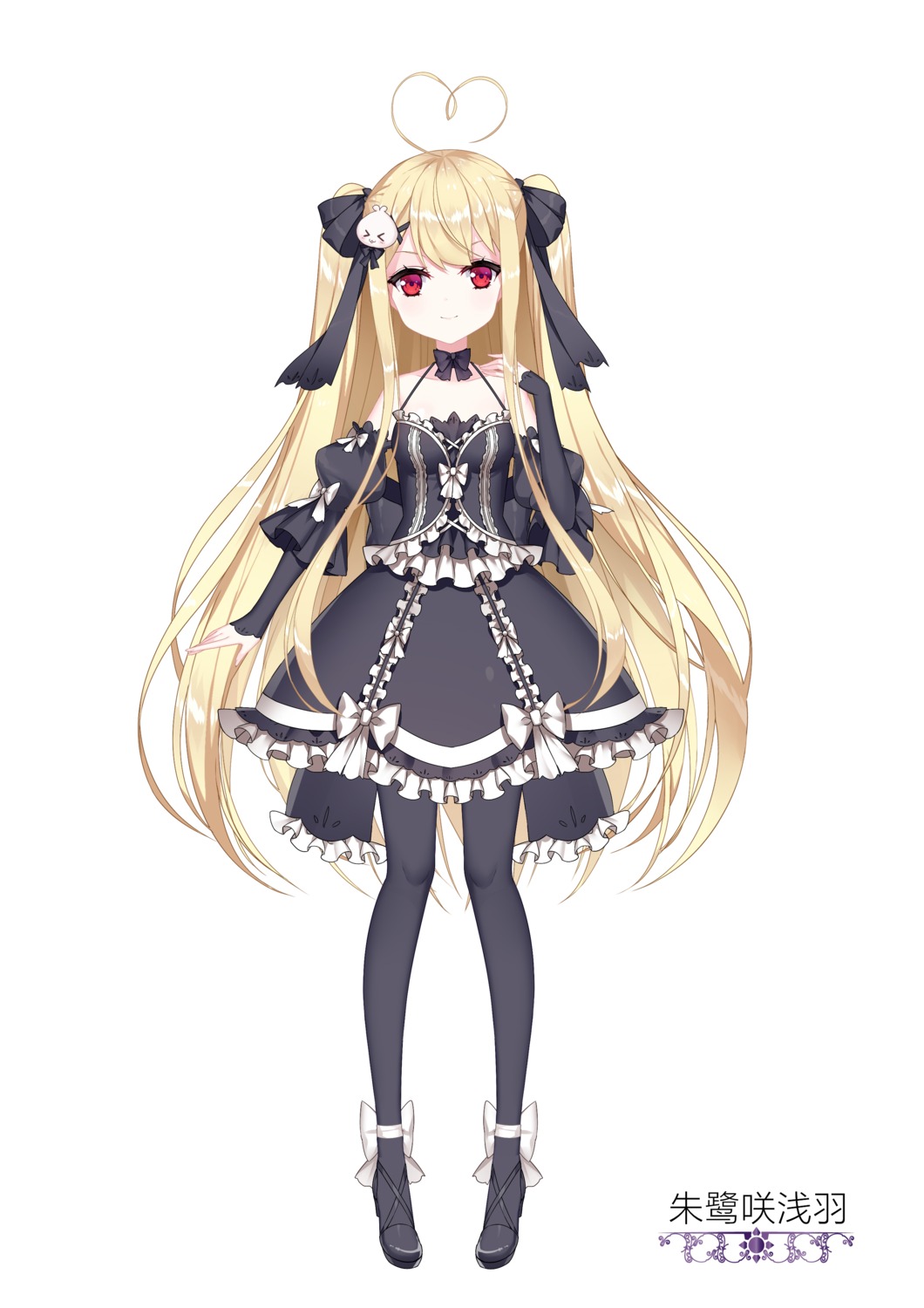 gothic_lolita heels lolita_fashion niliu_chahui pantyhose tokisaki_asaba