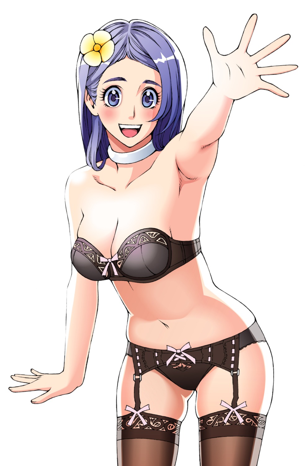 bra cleavage garter_belt masayan pantsu stockings thighhighs