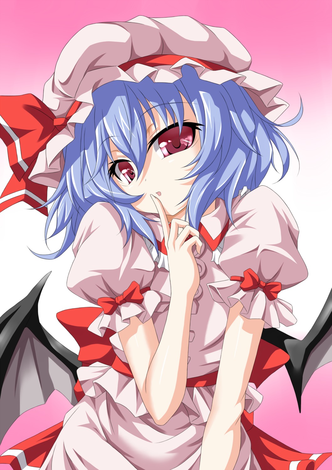 remilia_scarlet touhou touhu vector_trace wings