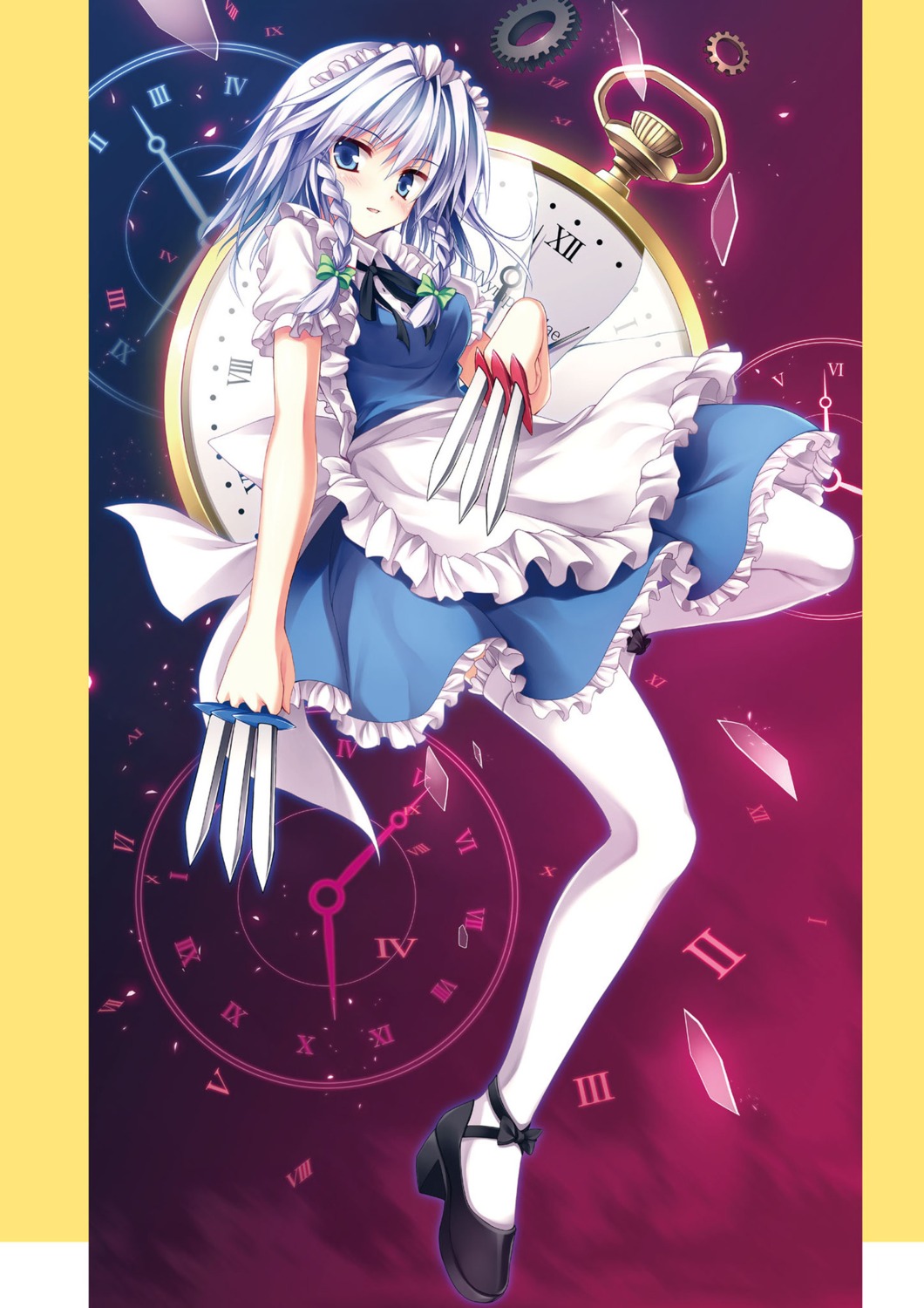 izayoi_sakuya maid tateha touhou