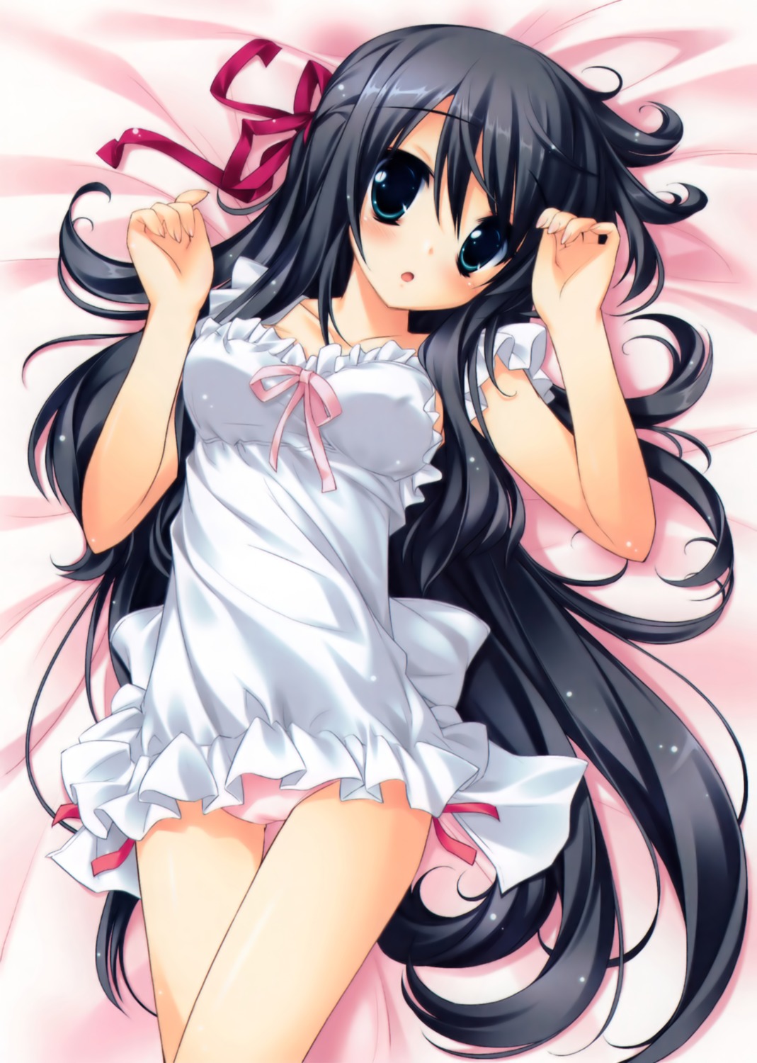 kanou_kayoko koiiro_soramoyou lucie naked_apron pantsu