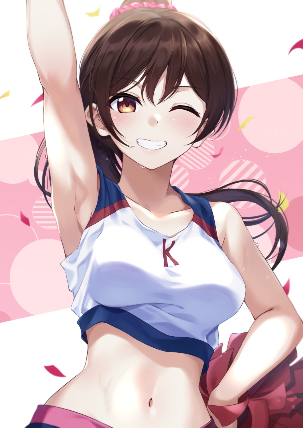 cheerleader ichinose_chizuru kanojo_okarishimasu kuroto_yuu