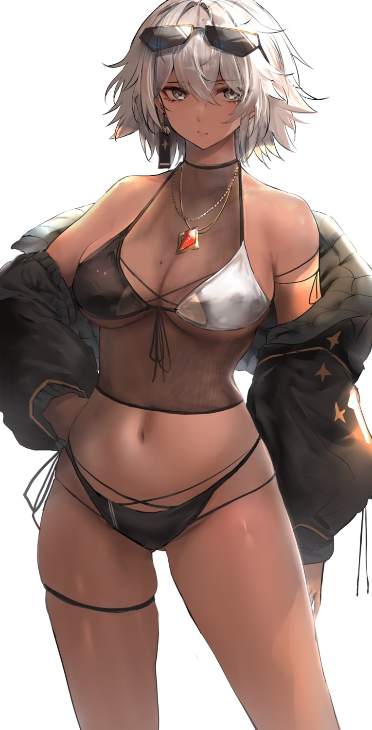 bikini epic7 garter ilynav liaowen megane open_shirt see_through swimsuits