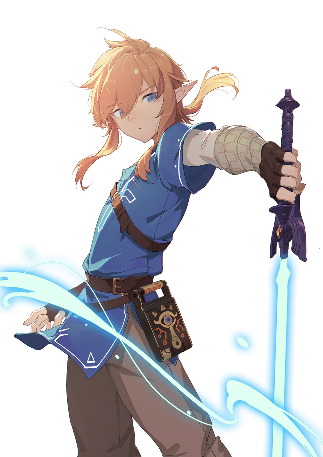 huang_(volt0526) link male pointy_ears sword the_legend_of_zelda