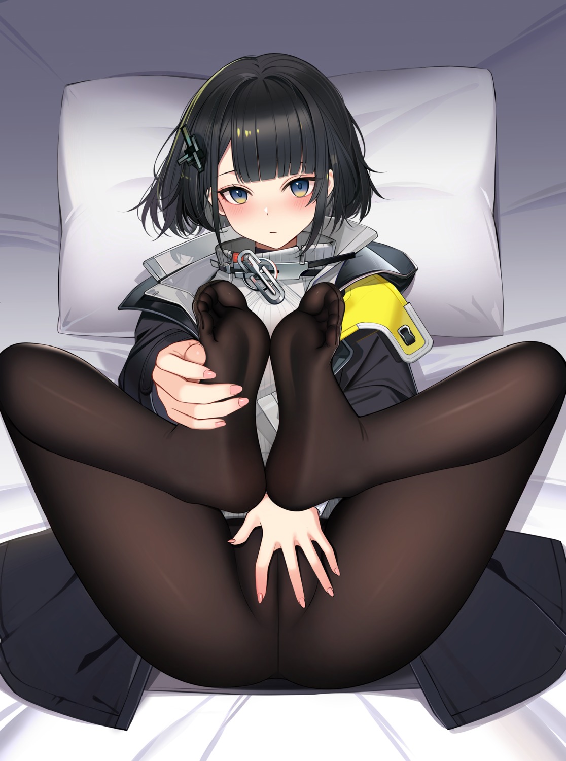 arknights:_endfield ateoyh endministrator_(arknights) feet female_endministrator_(arknights) pantyhose