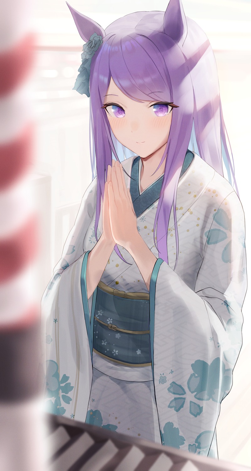 animal_ears kimono mejiro_mcqueen_(umamusume) uma_musume_pretty_derby