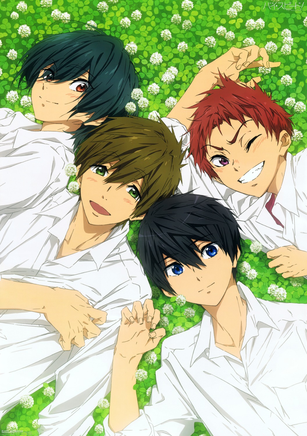 free! high_speed! kirishima_ikuya male nanase_haruka nishiya_futoshi seifuku shiina_asahi tachibana_makoto