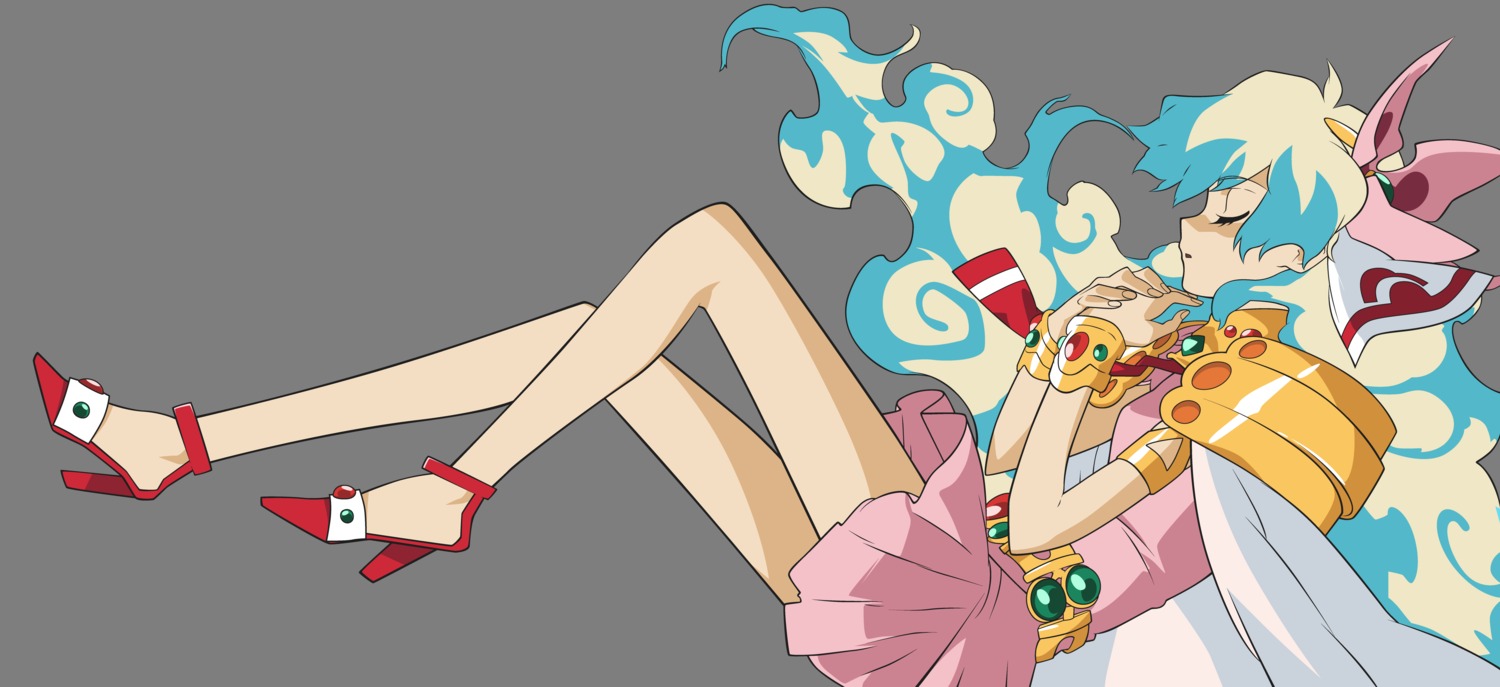 nia tengen_toppa_gurren_lagann transparent_png vector_trace