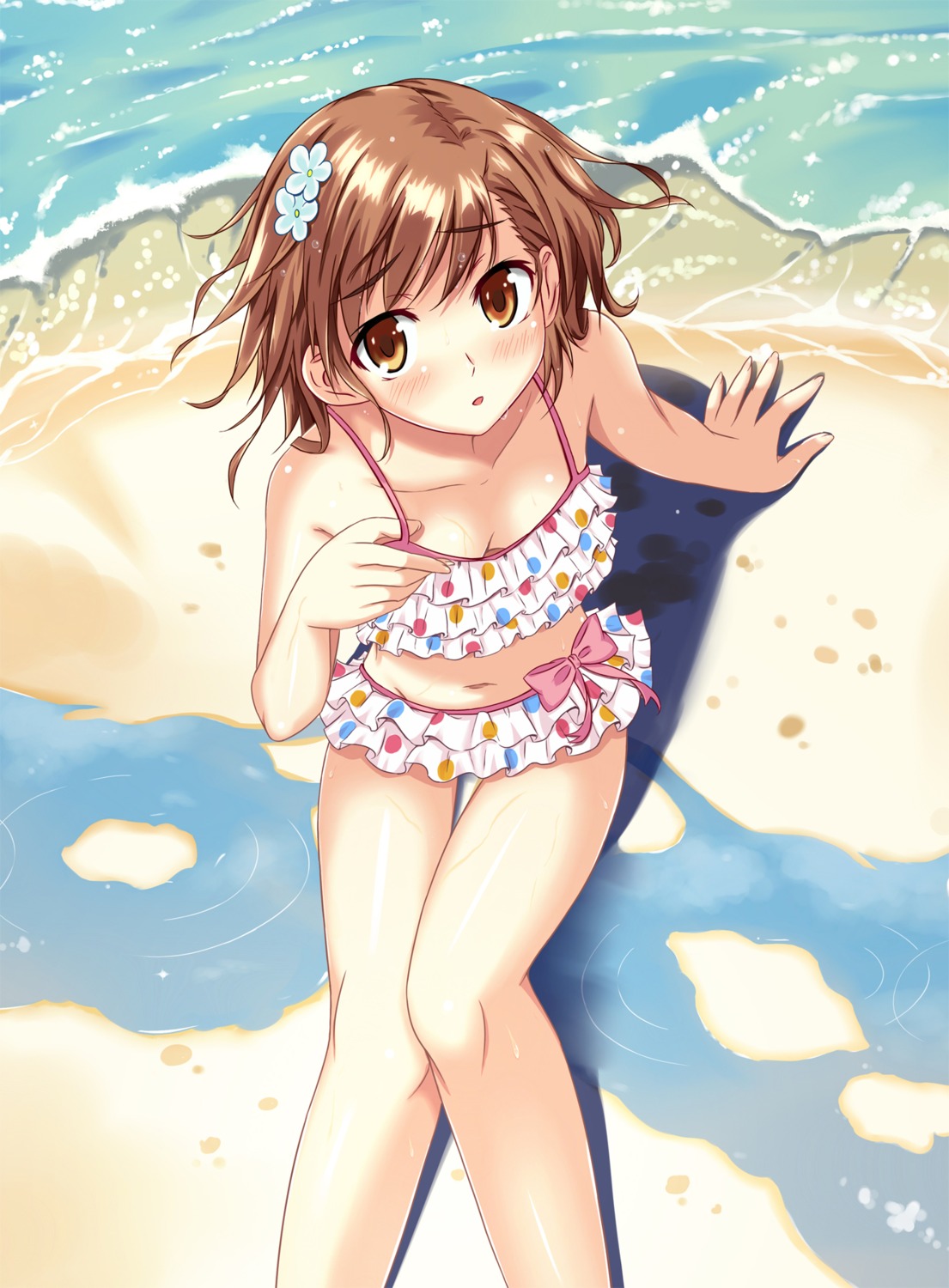 bikini kamiko_to_seiryoku misaka_mikoto swimsuits to_aru_kagaku_no_railgun to_aru_majutsu_no_index