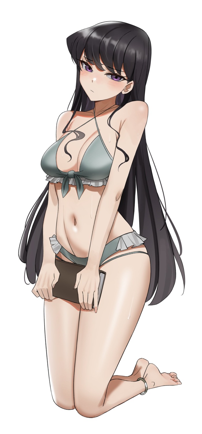 bikini kiritzugu komi-san_wa_komyushou_desu. komi_shouko swimsuits