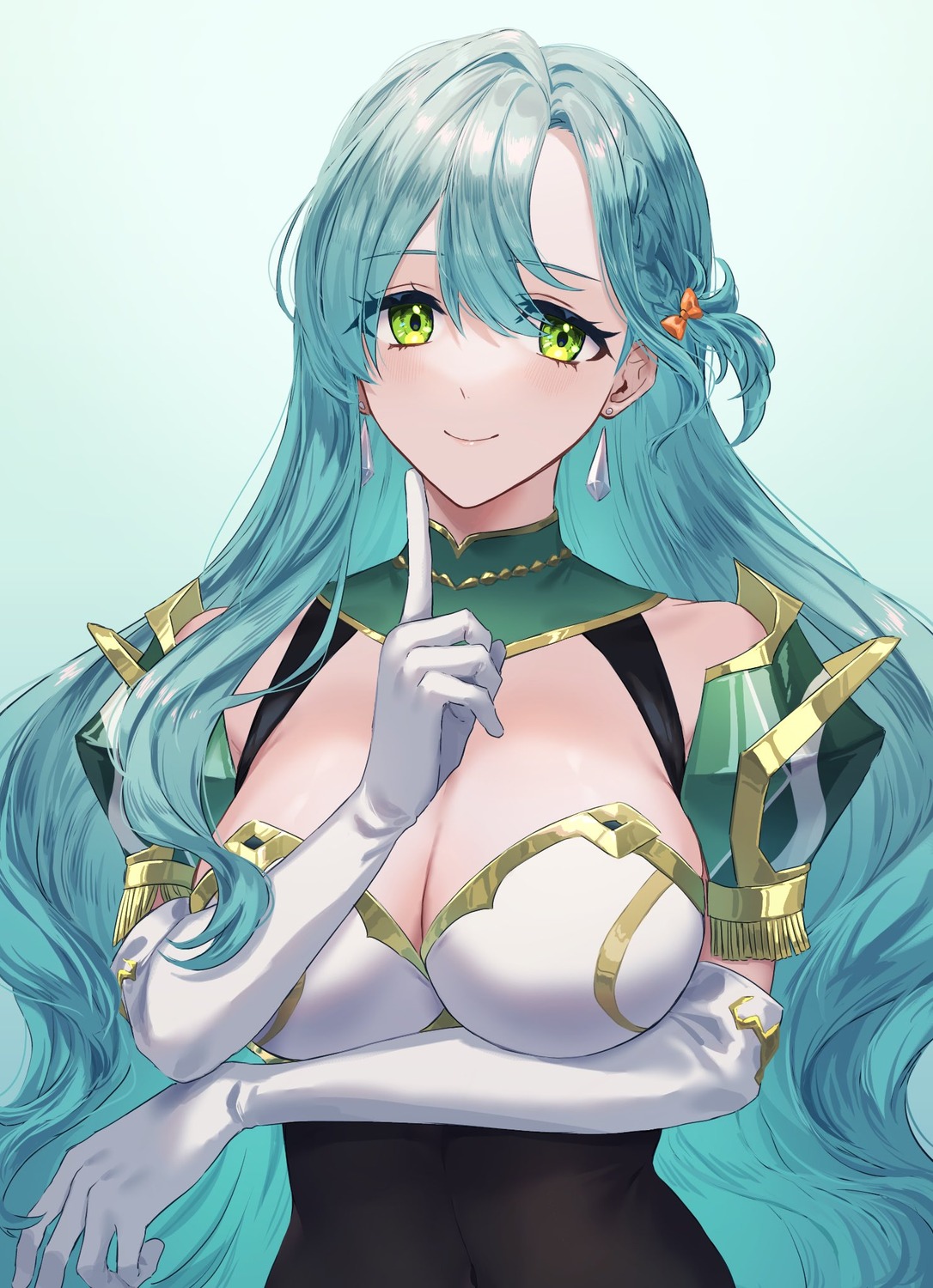 chloe_(fire_emblem_engage) cleavage fire_emblem fire_emblem_engage no_bra see_through tomo_shirasu