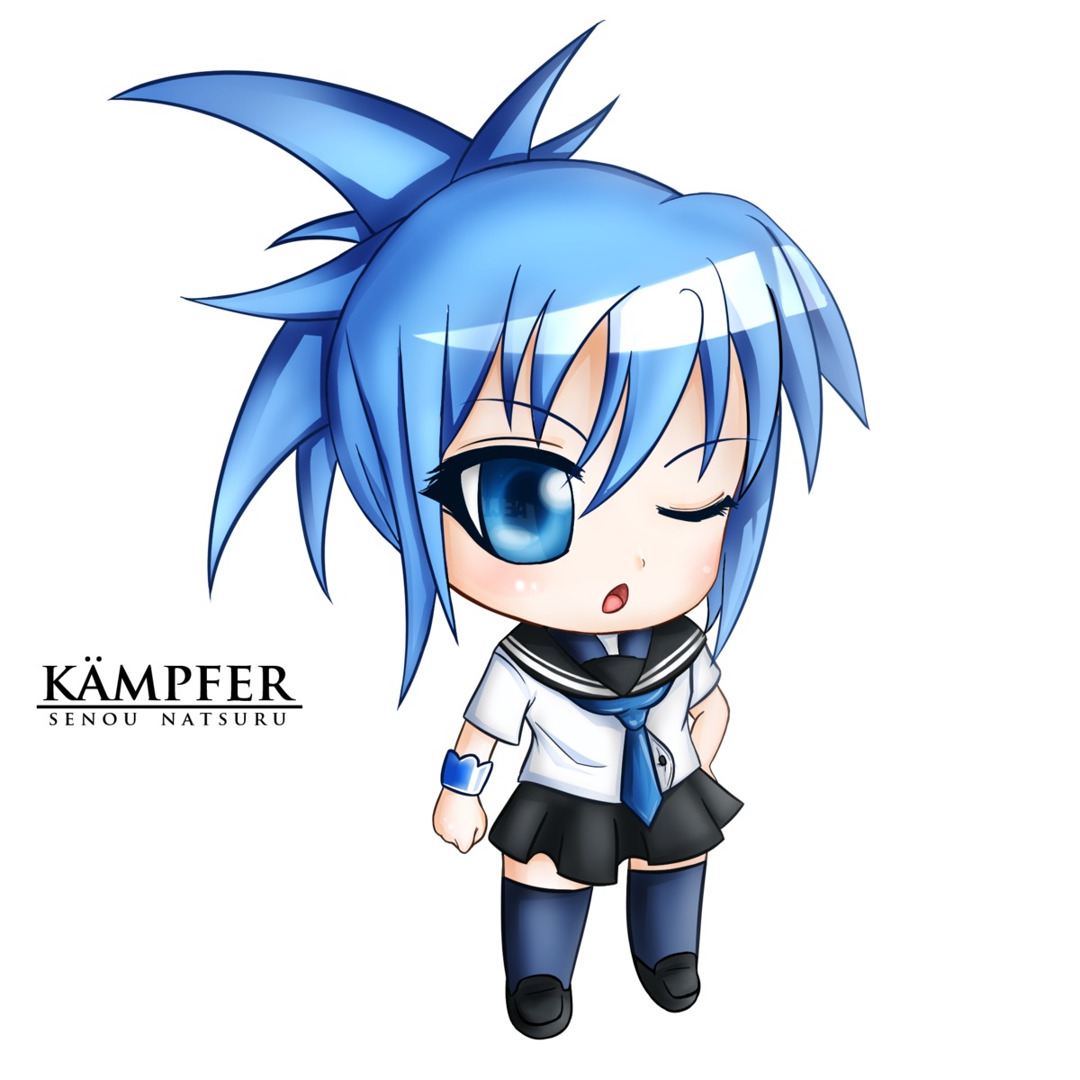 aeji_mashimaro chibi genderswap kämpfer senou_natsuru