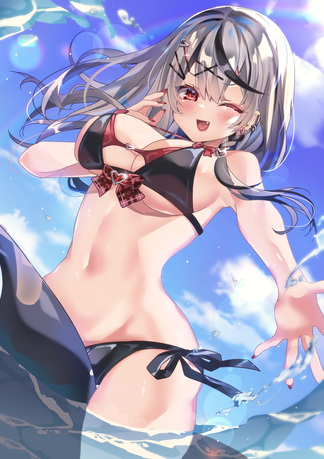 bikini chierishu hololive sakamata_chloe swimsuits