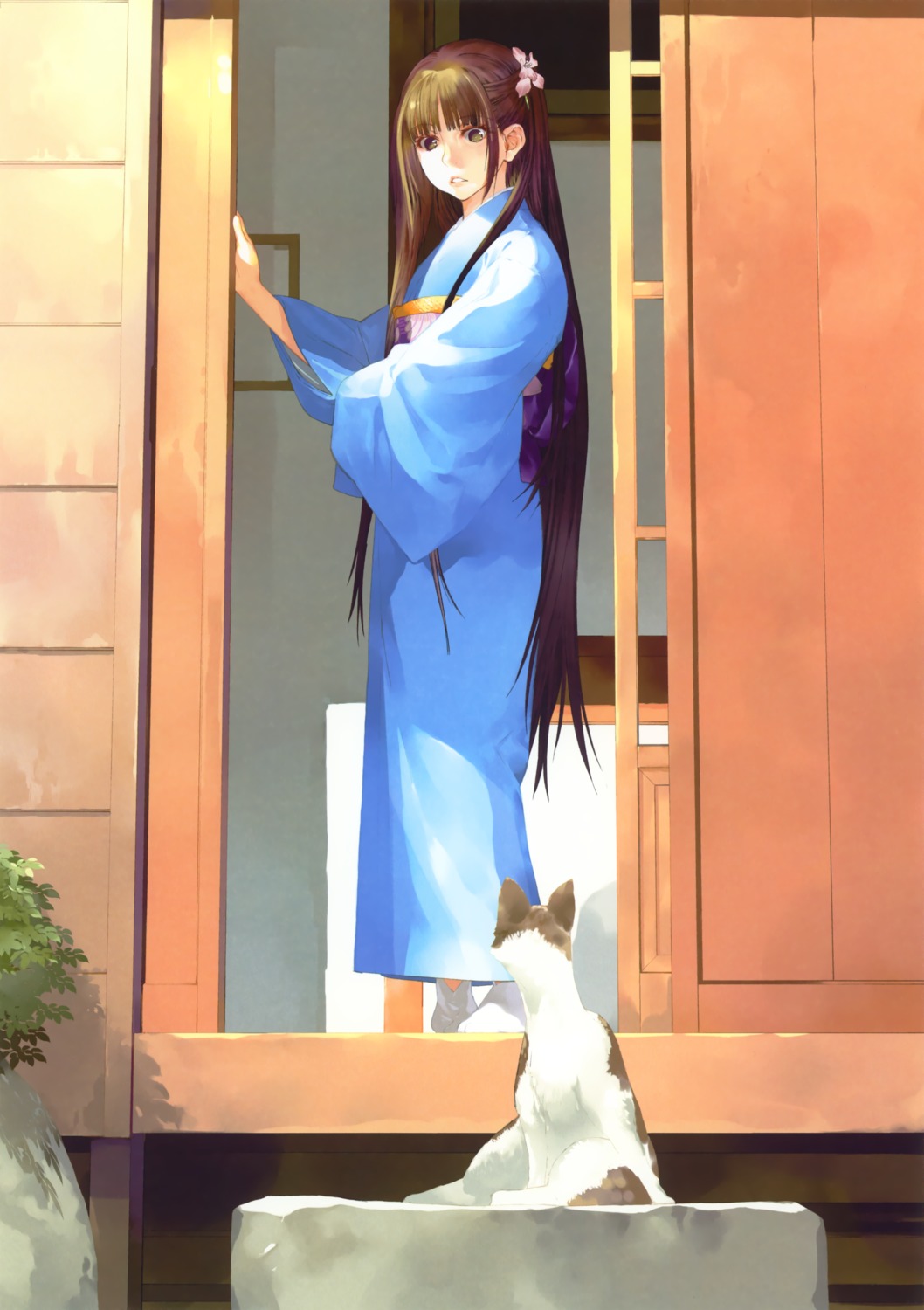 kimono neko okazaki_takeshi