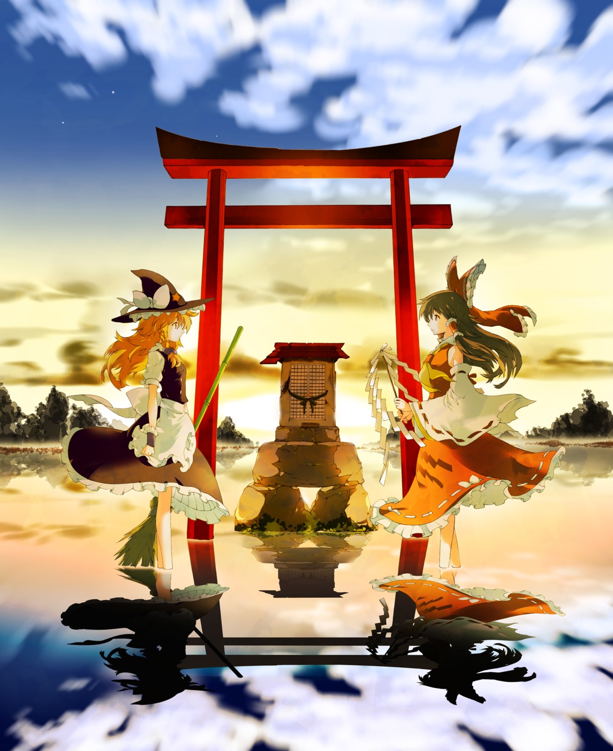 hakurei_reimu ichizen_(o_tori) kirisame_marisa touhou