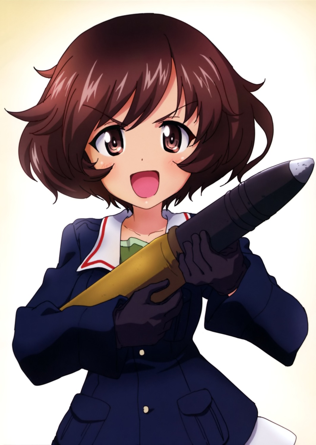 akiyama_yukari girls_und_panzer kanau uniform