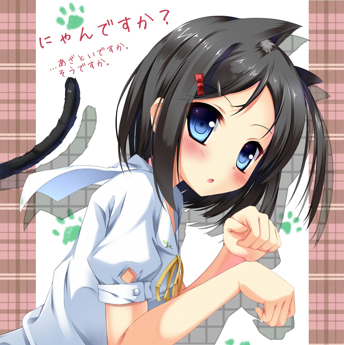 animal_ears fujieda_uzuki hentai_ouji_to_warawanai_neko nekomimi tail tsutsukakushi_tsukiko