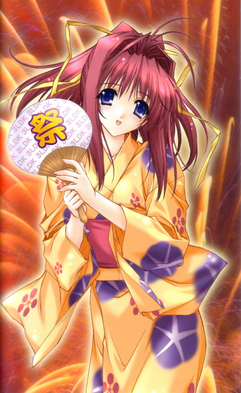 3ldk japanese_clothes kimizuka_aoi senoh_chihogi yukata