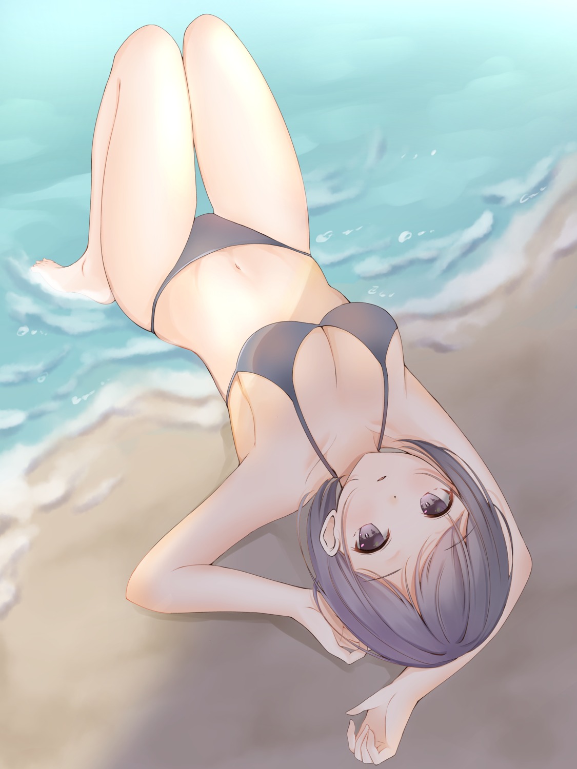 bikini poe_(528yuzunon) swimsuits wet