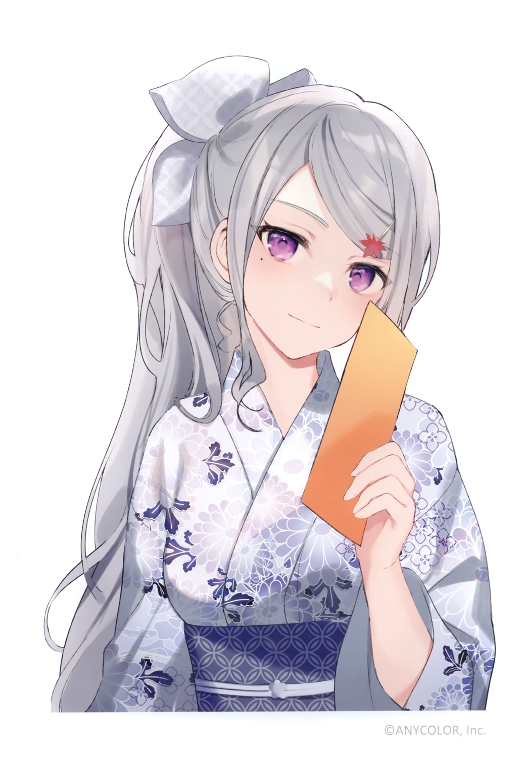 achiki hanasaku higuchi_kaede nijisanji yukata