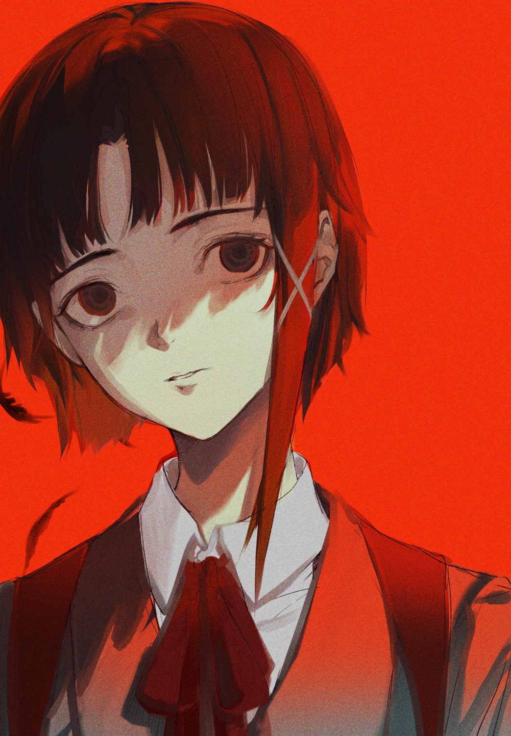 iwakura_lain matsunaga777 seifuku serial_experiments_lain