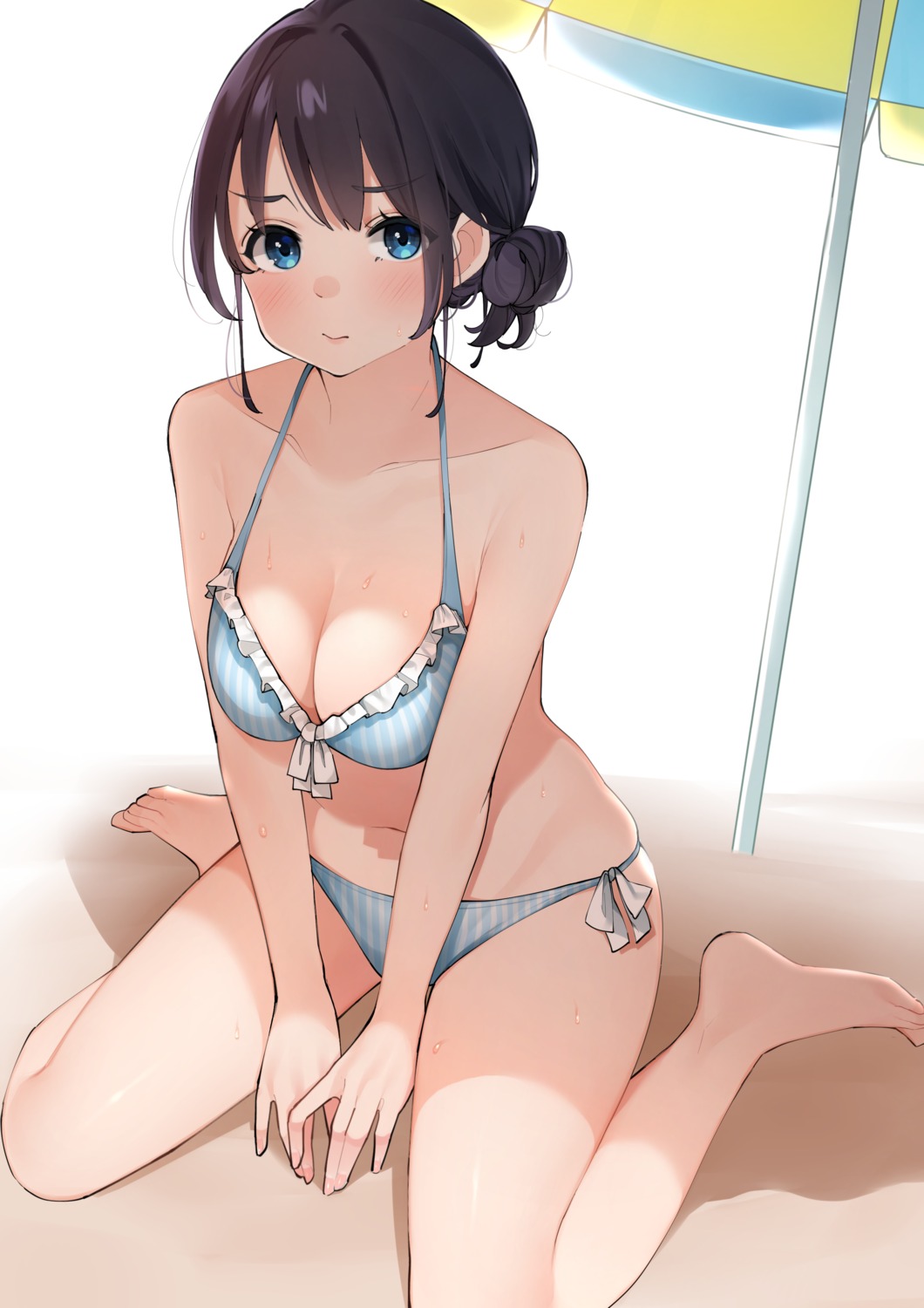 bikini cleavage sakura_no_tomoru_hi_e swimsuits