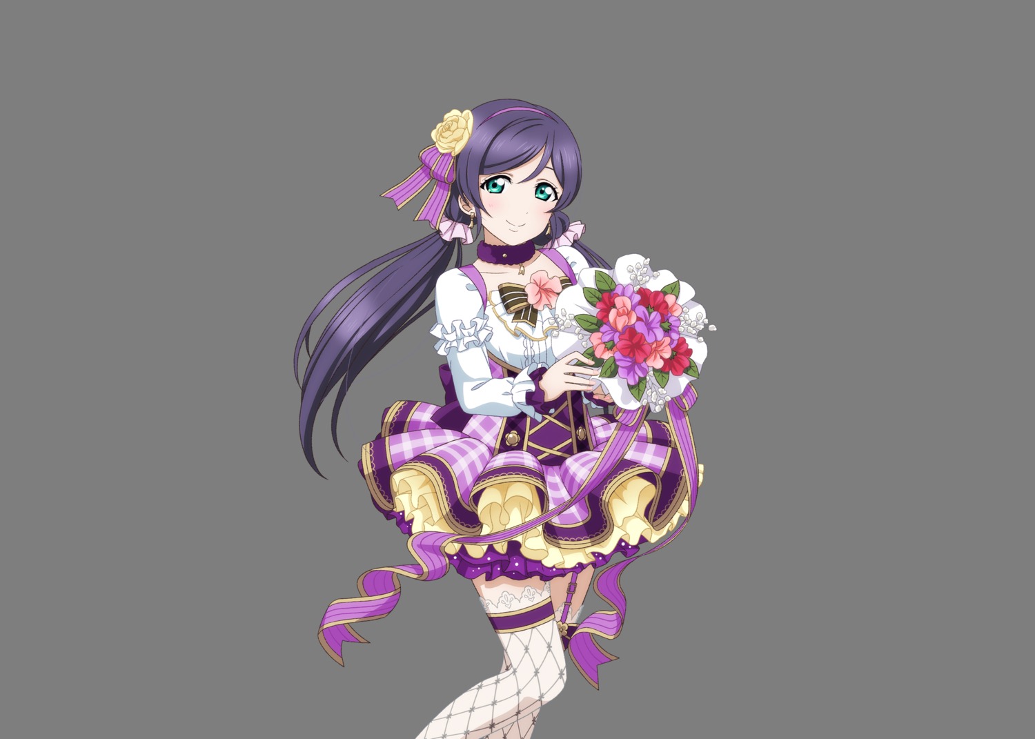 cropme love_live! stockings thighhighs toujou_nozomi transparent_png